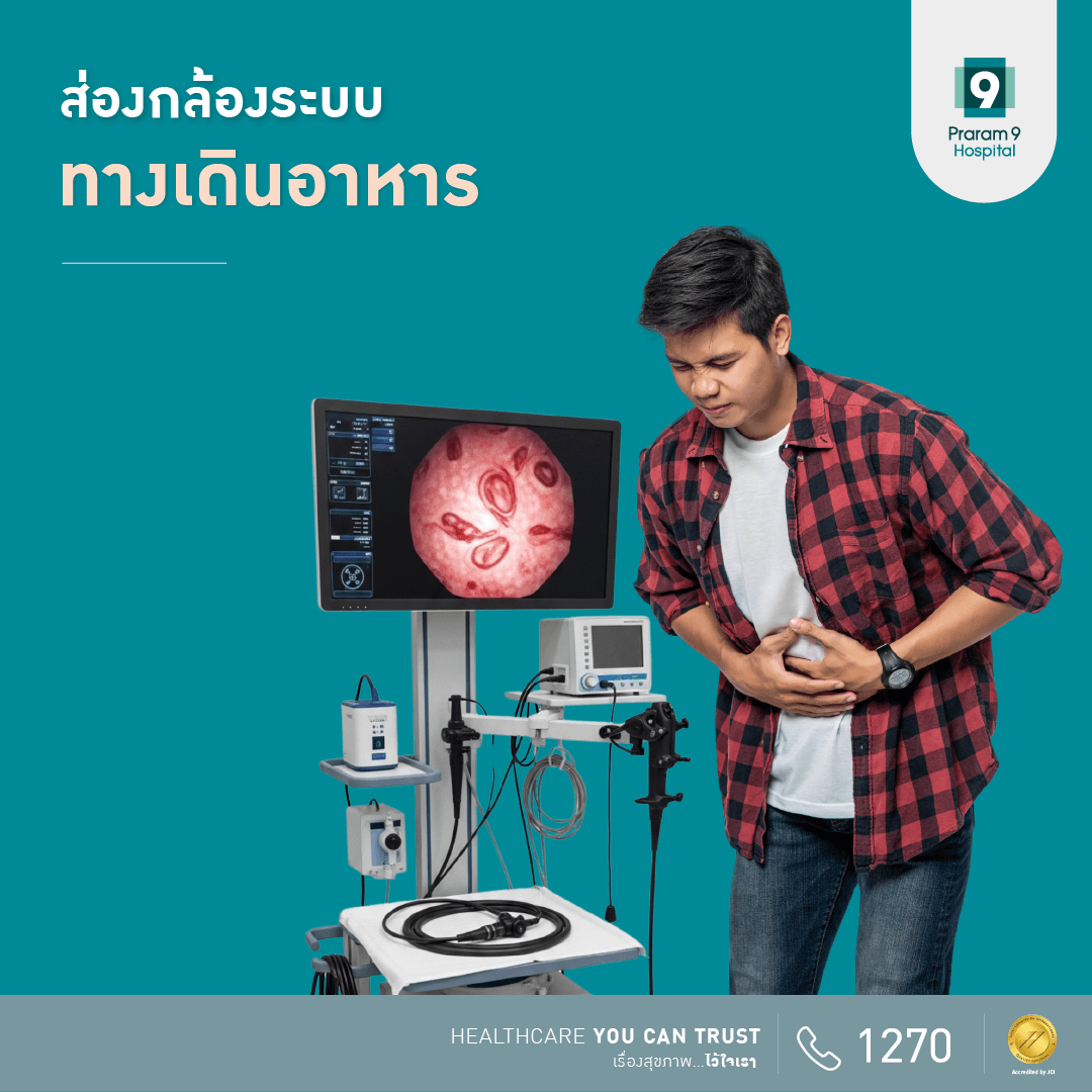 โปรแกรมส่องกล้องกระเพาะอาหารและลำไส้