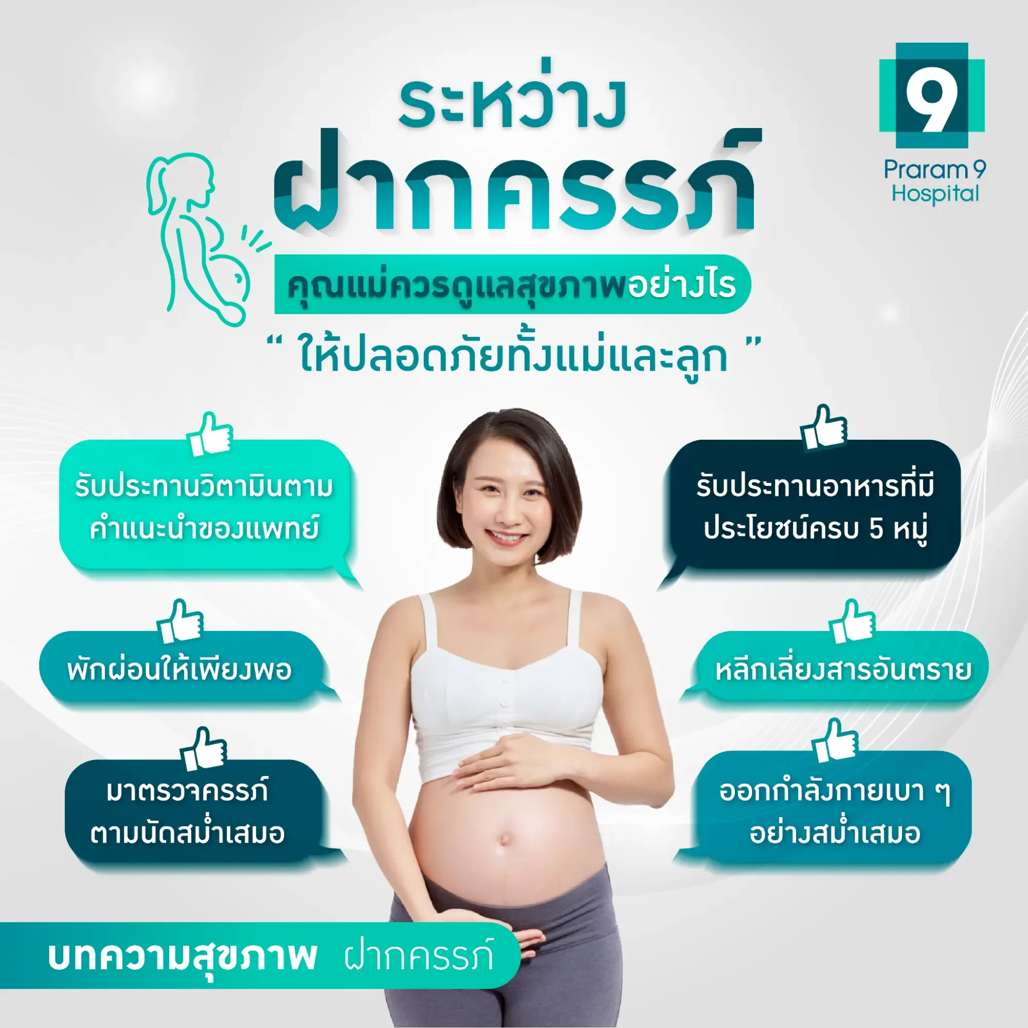 ฝากครรภ์ ดูแล