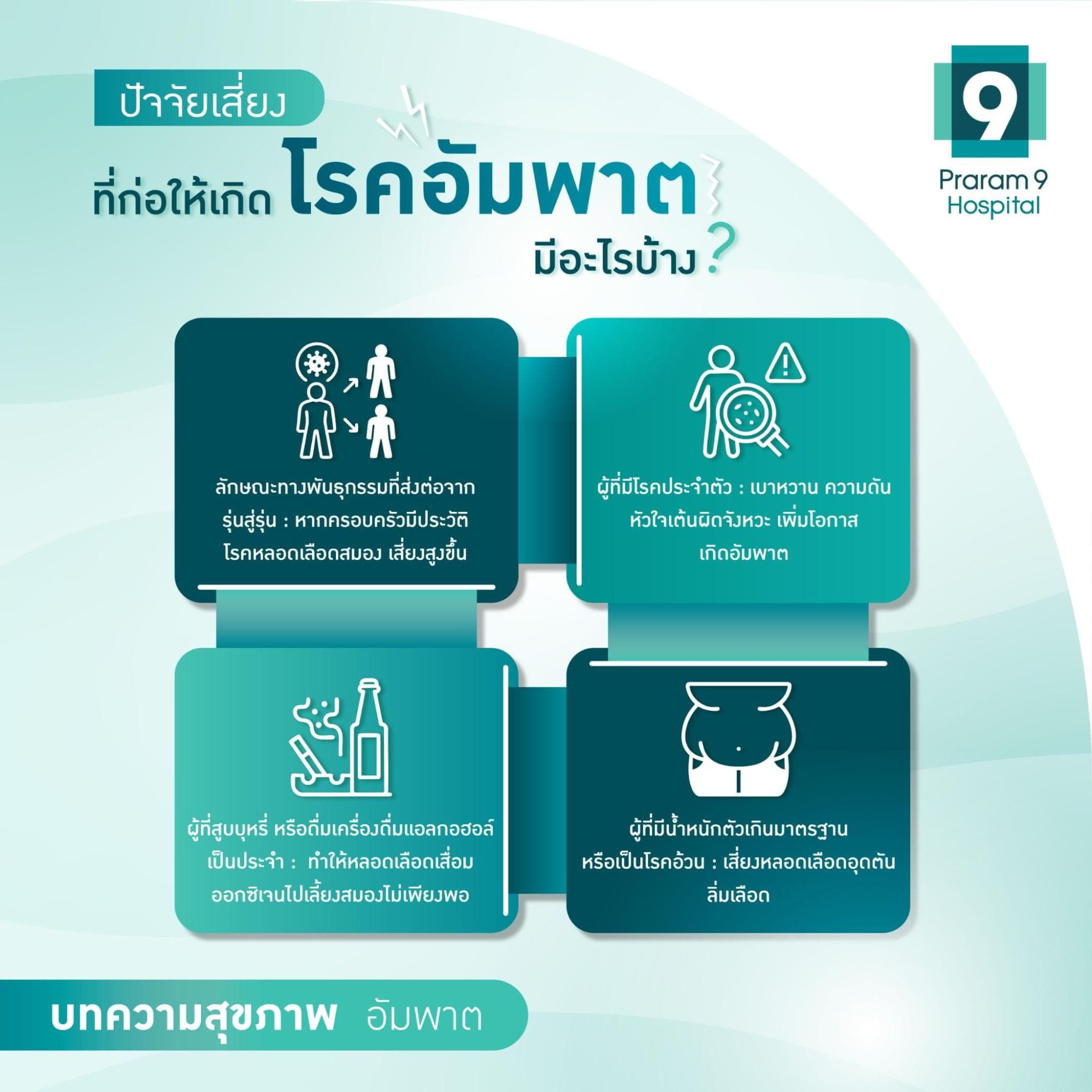 อัมพาต เกิดจาก