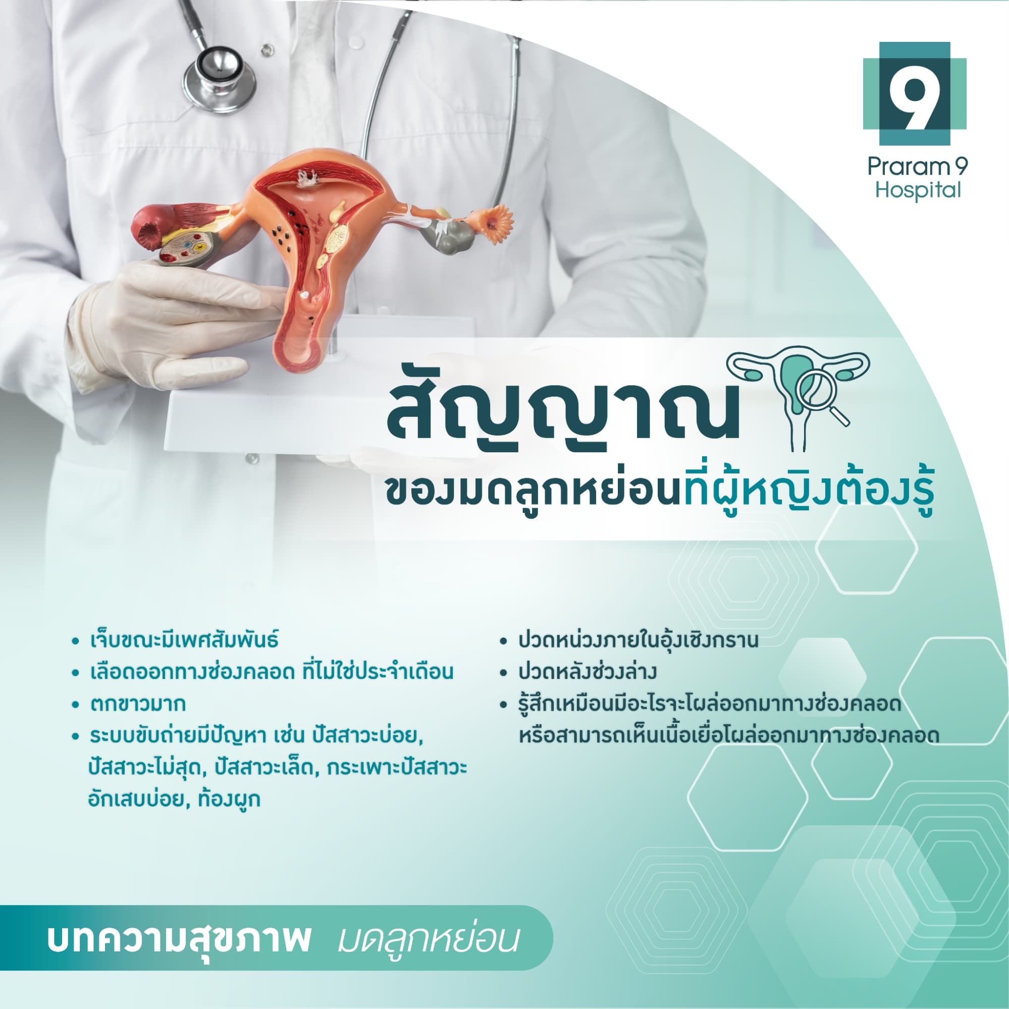 อาการมดลูกหย่อน